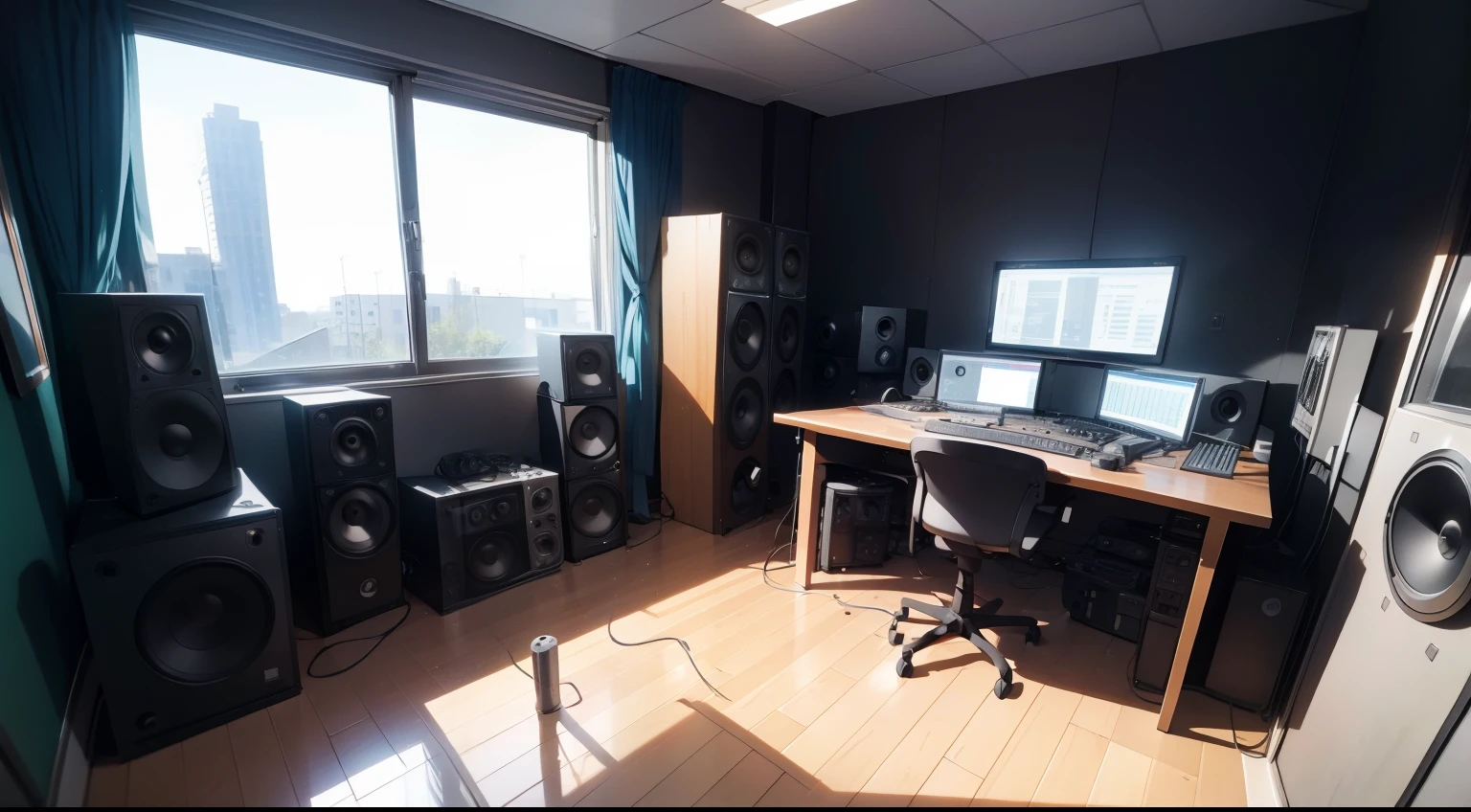 audio recording studion, no character