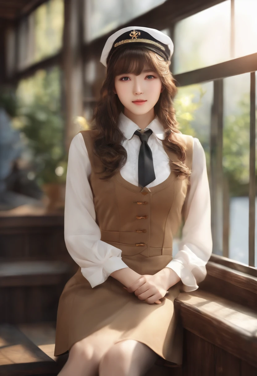 ulzzang-6500-v1.1, (RAW photo:1.2), (photorealistic portrait:1.4), Beautiful Detailed Girl, very detailed eyes and face, beautiful detail eyes, ridiculous, unbelievably ridiculous, huge file size, Super Detailed, high-res, Very detailed, bestquality, masterpiece, kemomimi, ((Japanese girls high school uniform)), illustration, Very detailed, CG, Unify, 8k Wallpaper, Marvel, fine details, masterpiece, bestquality, Very detailed. CG 8k uniform wallpaper, facial lighting, Cinematic lighting, 1girls, , (()), ((Dynamic Poses))), (camel toes), (half), (tights), (sitting legs bending knees))