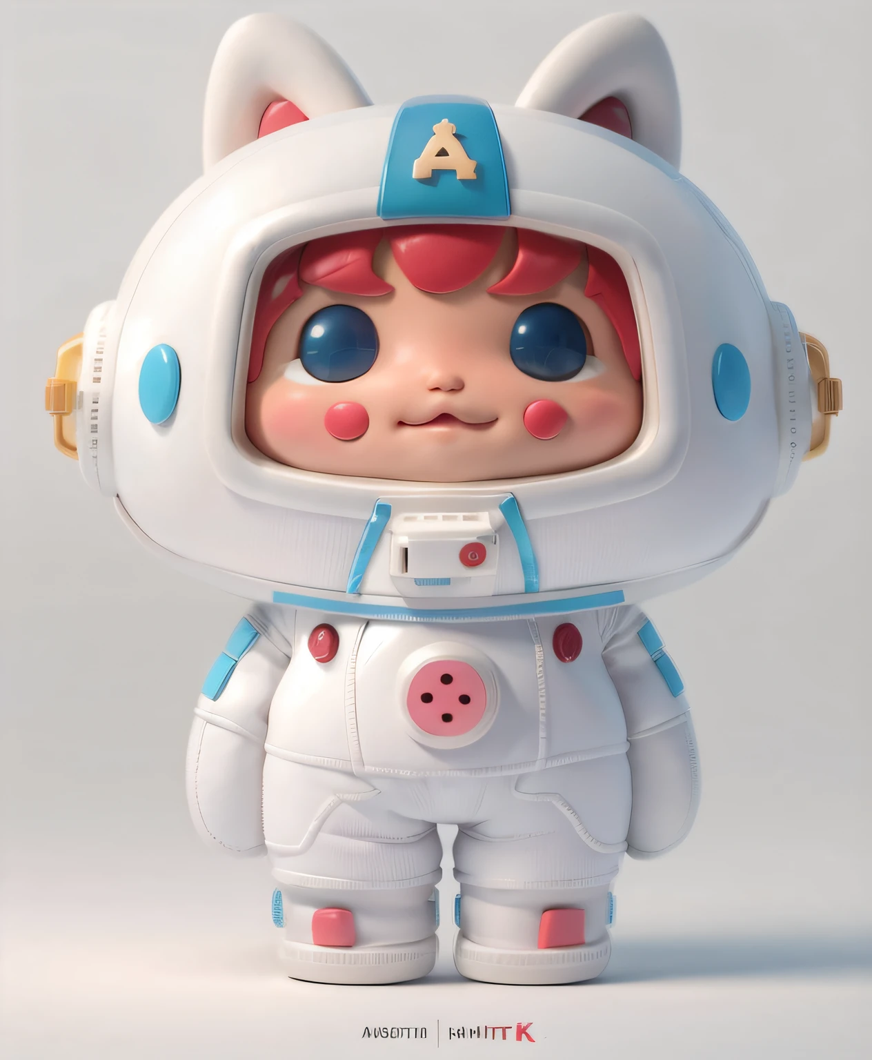 Standing astronaut