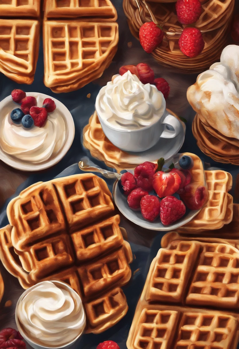 waffles desenhos