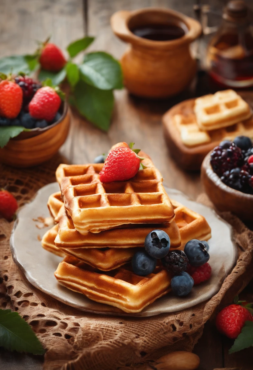 waffles desenhos