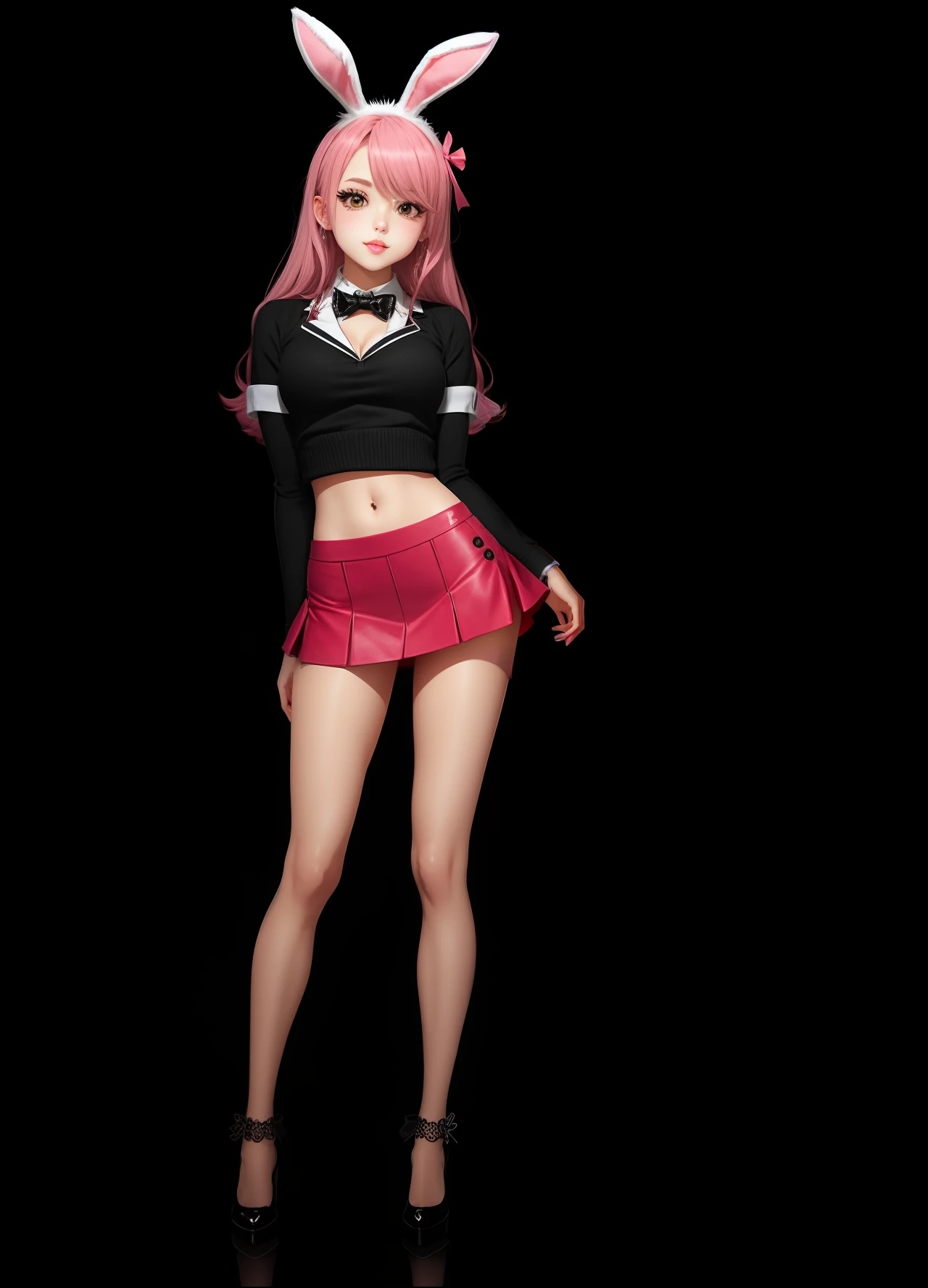 Miniskirt bunny girl