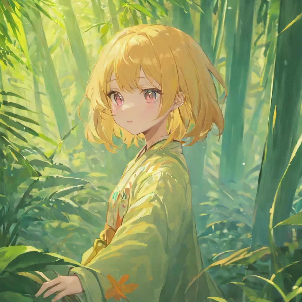masterpiece, best quality, soft lighting, absurdres, 1girl, solo focus, skin imperfection, skindentation, perfect face, puffy face, beautiful face, big eyes, puffy eyes, perfect eyes, eyelashes, Hu Tao (genshin impact) from genshin impact, outdoor, bamboo forest, 8k, UHD, HDR, (Masterpiece:1. 5), (best quality:1. 5)