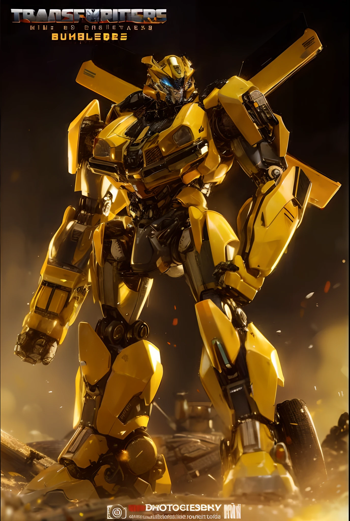 Ultra Realistic Transformer on Mecha style.