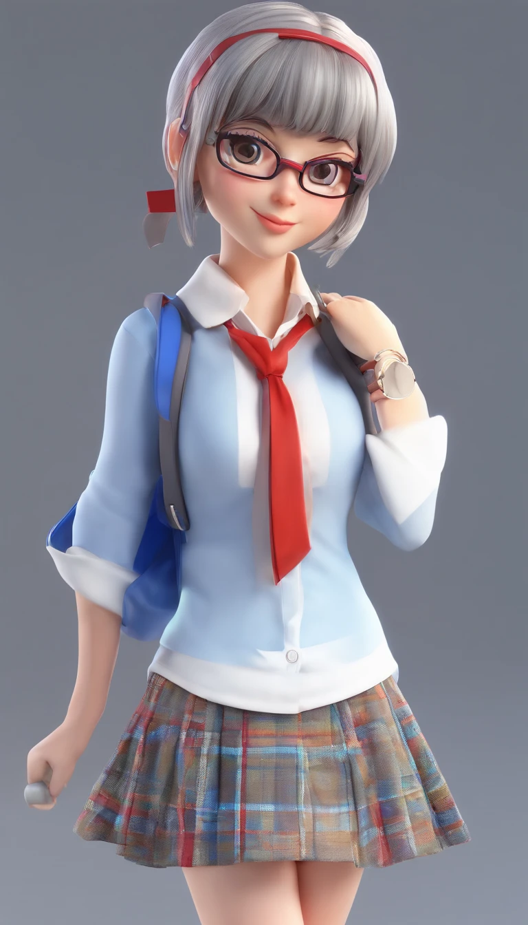 hi-school girl huge tit Upper eyes Sweating the skin is white A dark-haired short-hair Skirt checked blue and red a short skirt full bodyesbian Lustrous skin has freckles Wearing glasses