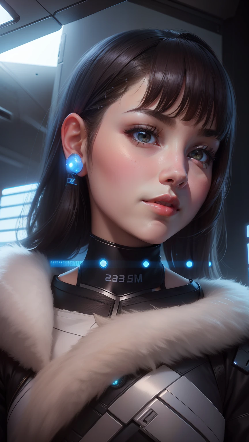 Change background cyber cute girls, realistic face,8k ultra realistic,