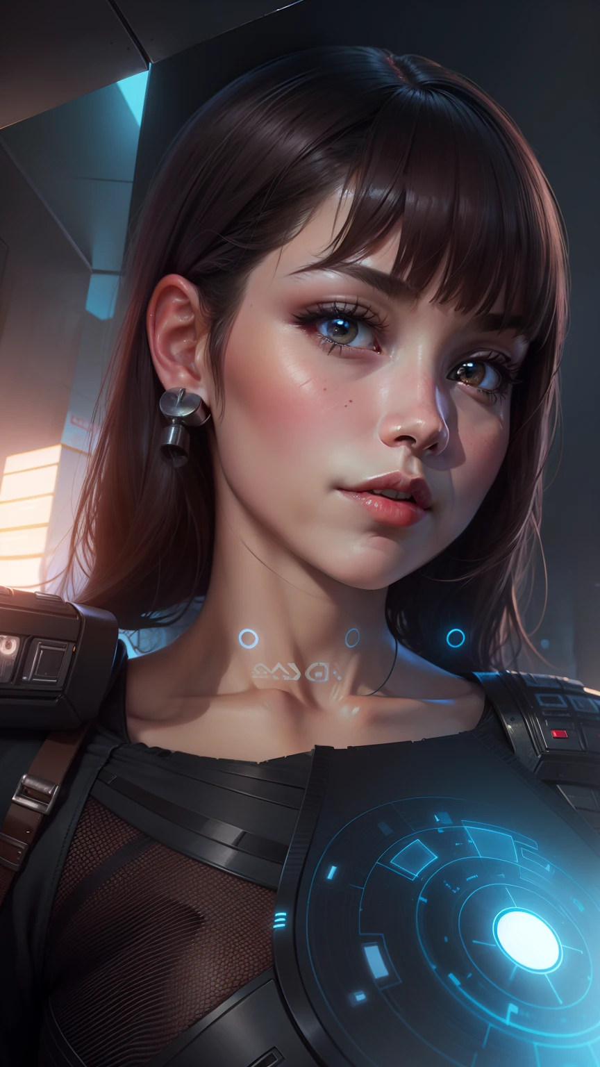 Change background cyber cute girls, realistic face,8k ultra realistic,