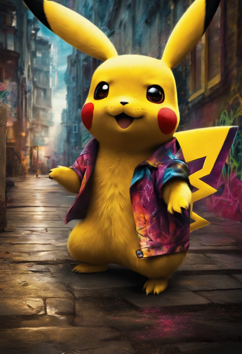 Graffiti Pikachu