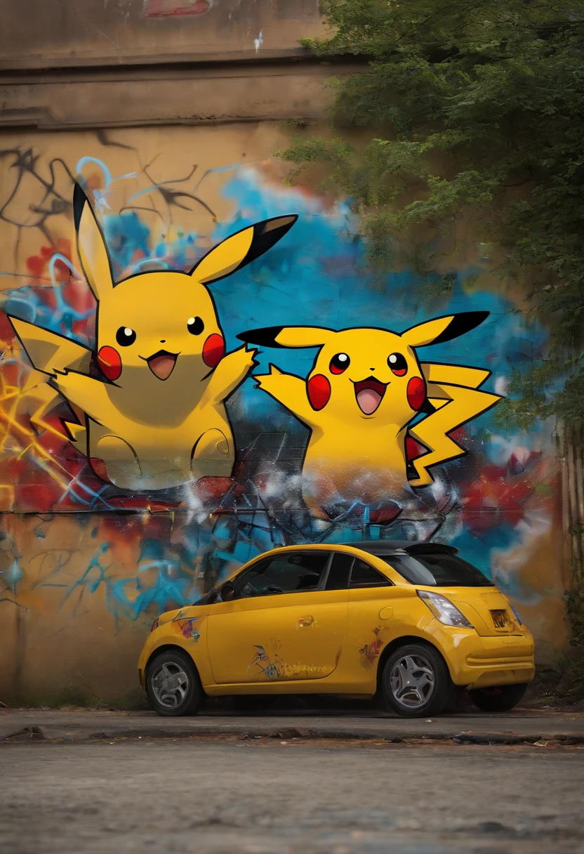 Graffiti Pikachu