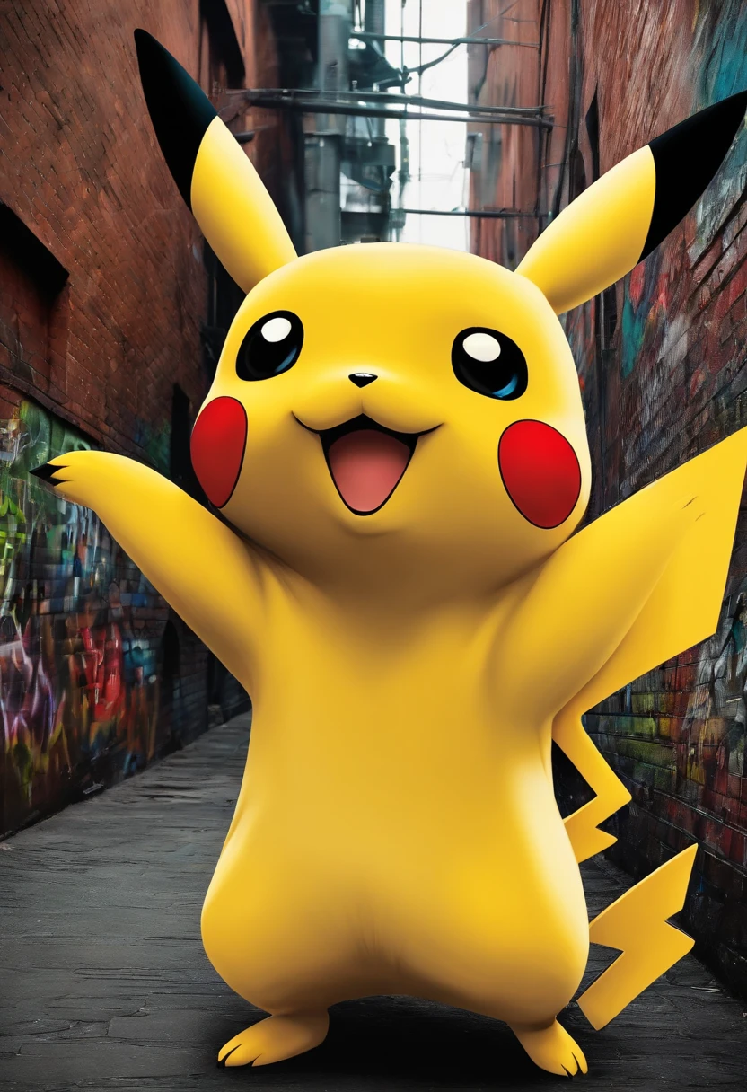 Graffiti Pikachu