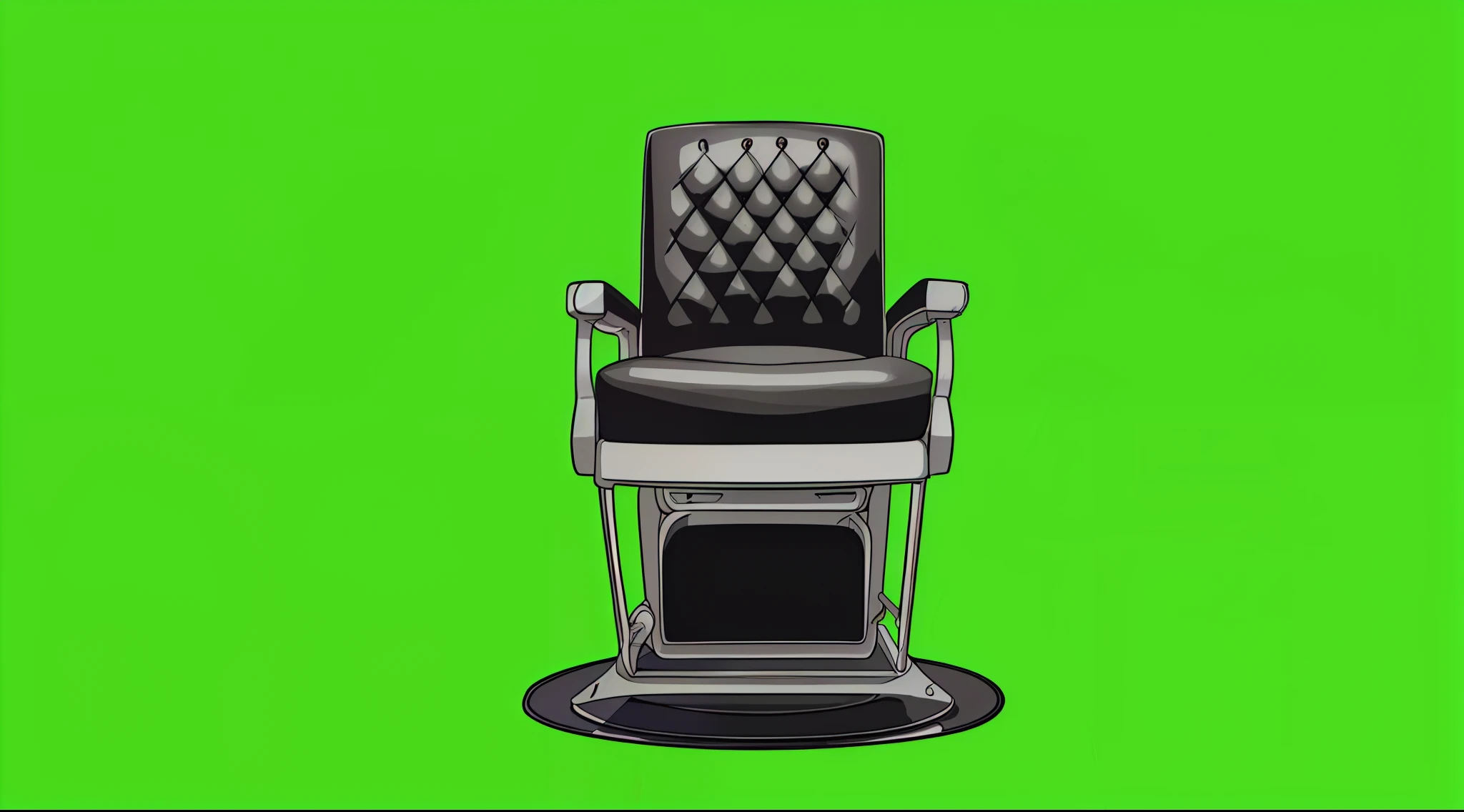 turn this chair to cartoon style