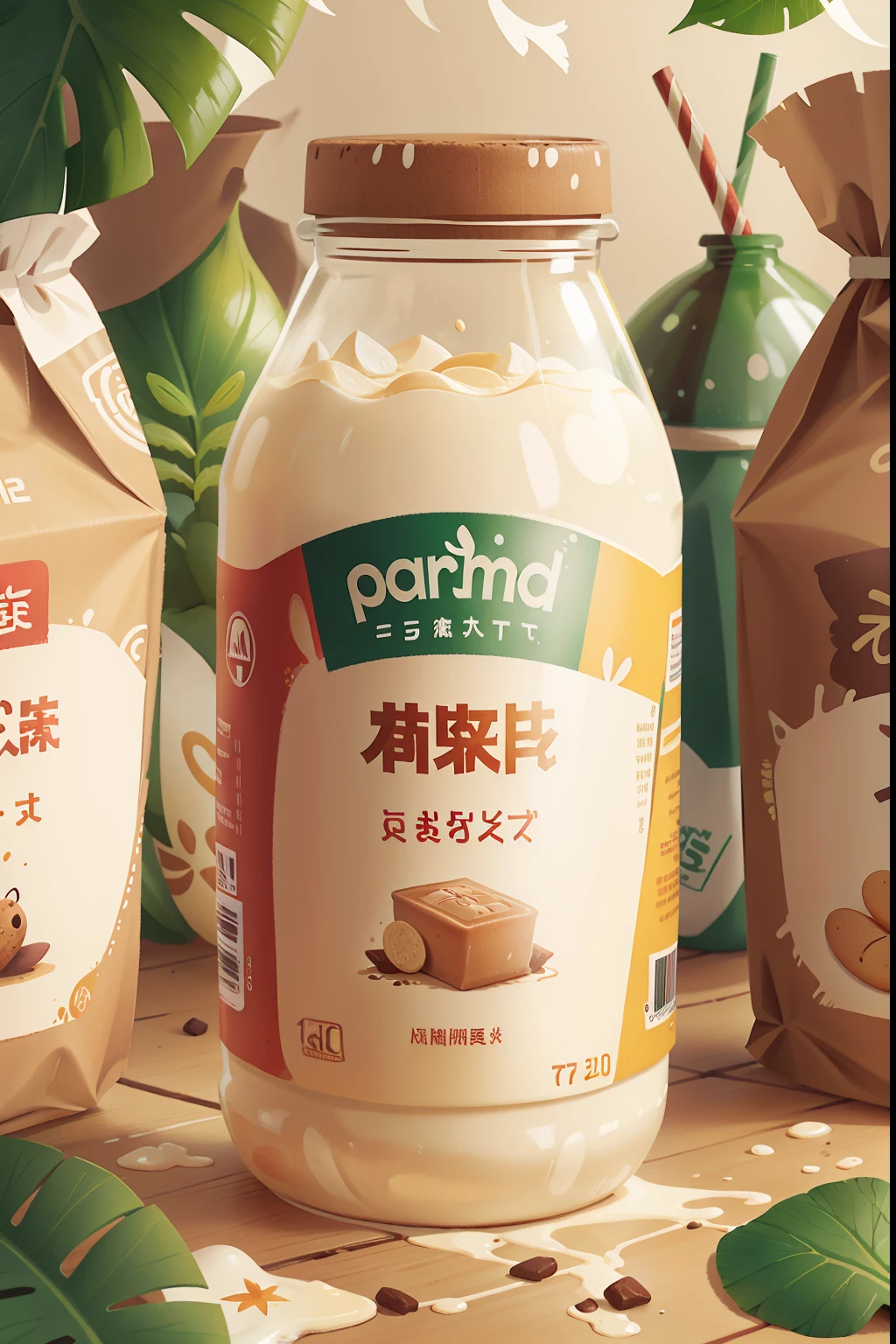 Soy milk packaging