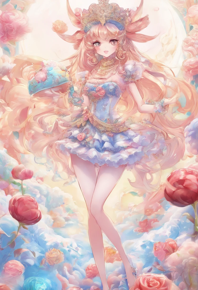 A supermodel who loves ice cream,Fashionab,Adventures,Manhwa Style,Storyboard,Masterpiece, ultraclear, extreme hight detail
