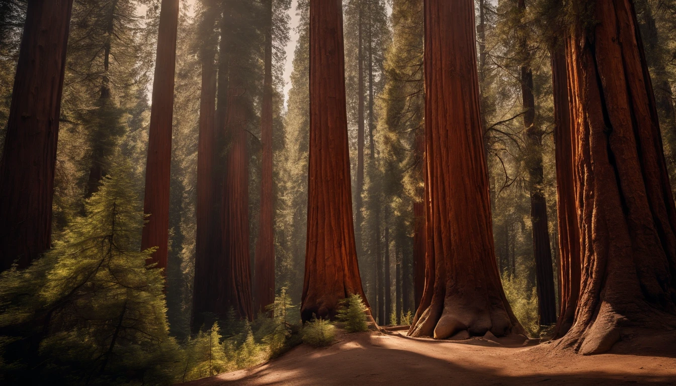 Sequoia Forest, (Photorealsitic:1.4), top-quality, masterpiece, ultra-detailliert, Raw photo, natural soft light
