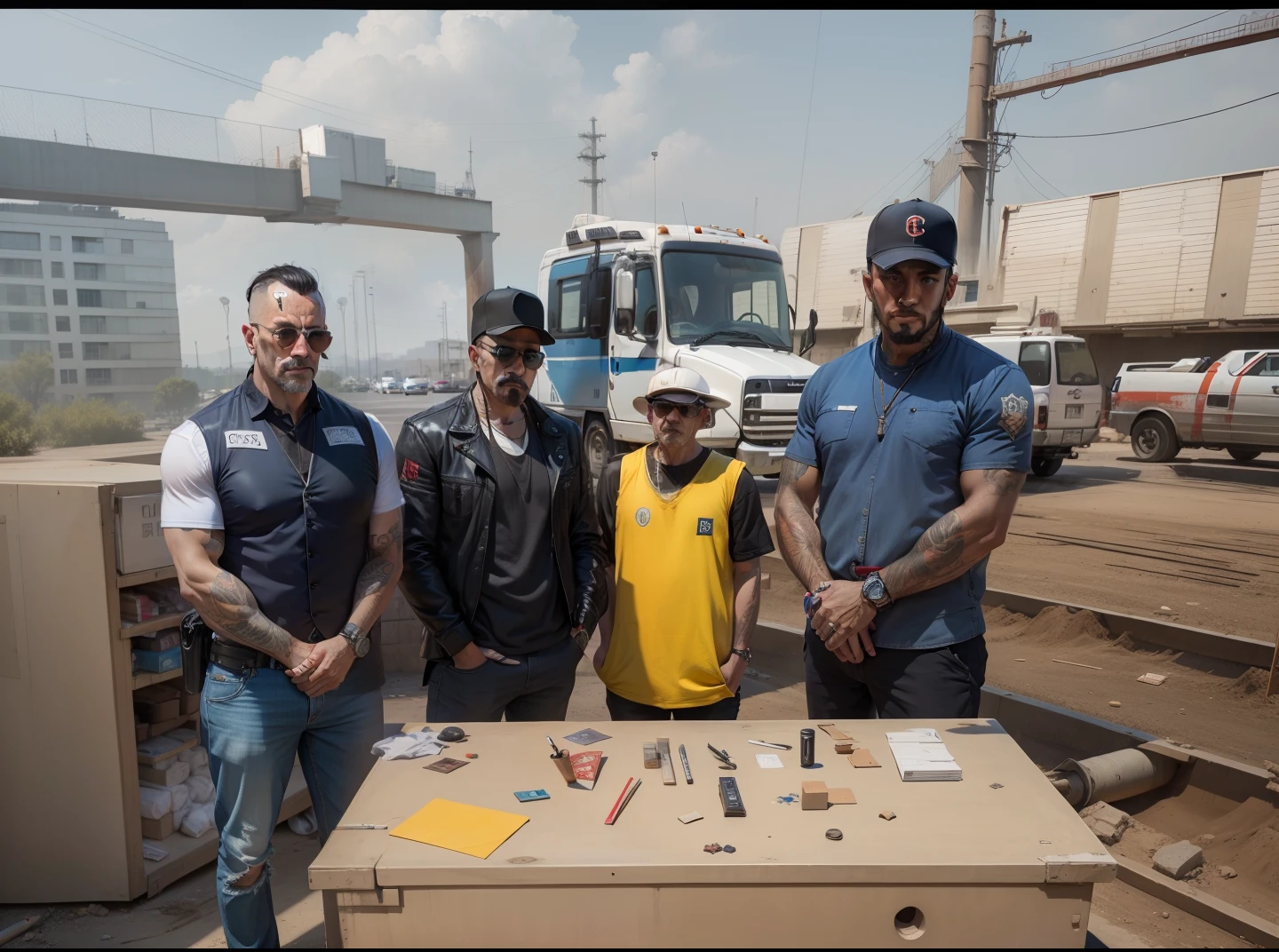 Vactor art gangsters
