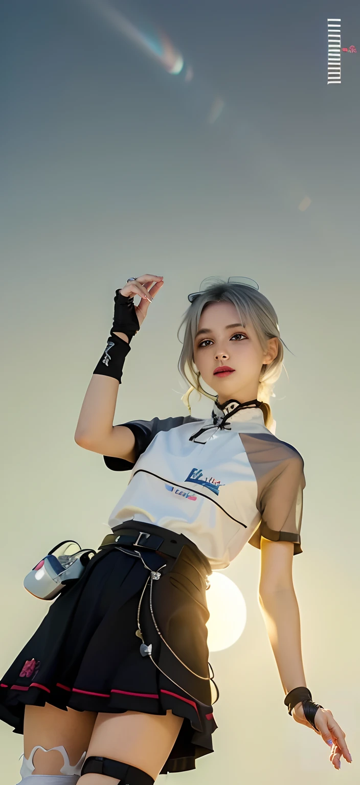 FULL HD, HIGHRESS,4K,GRAPHIC ULTRA, WALLPAPER HD,beauty ,cute girl ,uhd detailed face, very detailed,realistic,,e girl,silver hair color,girl hands