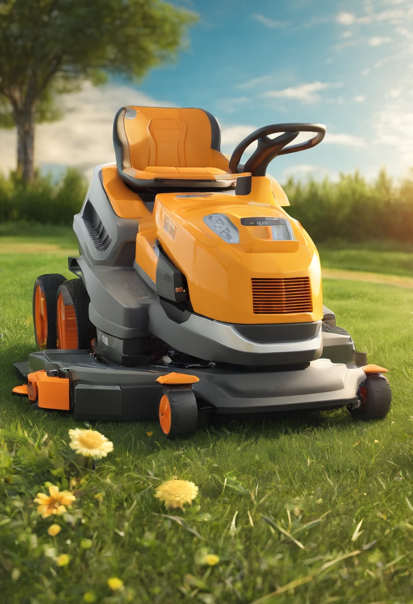 BioPunkAI LiOn battery lawn mower