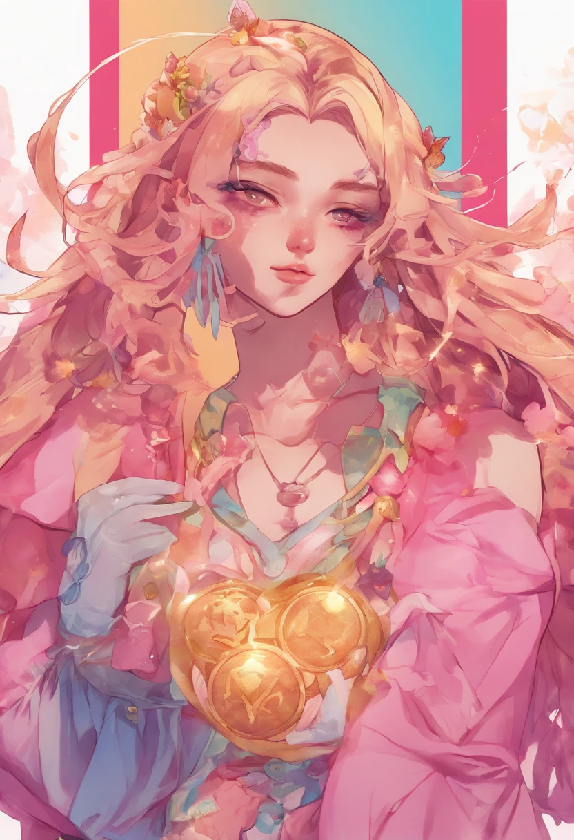 perfectly structured, (aquarelle), Digital illustration, Anime style, Mysterious Dark Princess, Highly detailed, voluminetric lighting, Kawaii pastel color, Dynamic composition, sharp and crisp image, (Delicate, exalted:1.2), Beautiful beyond words,