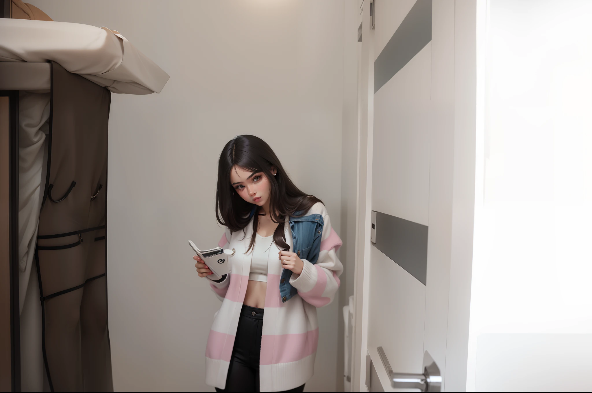 Beautiful fashionable girl, Stylish ,