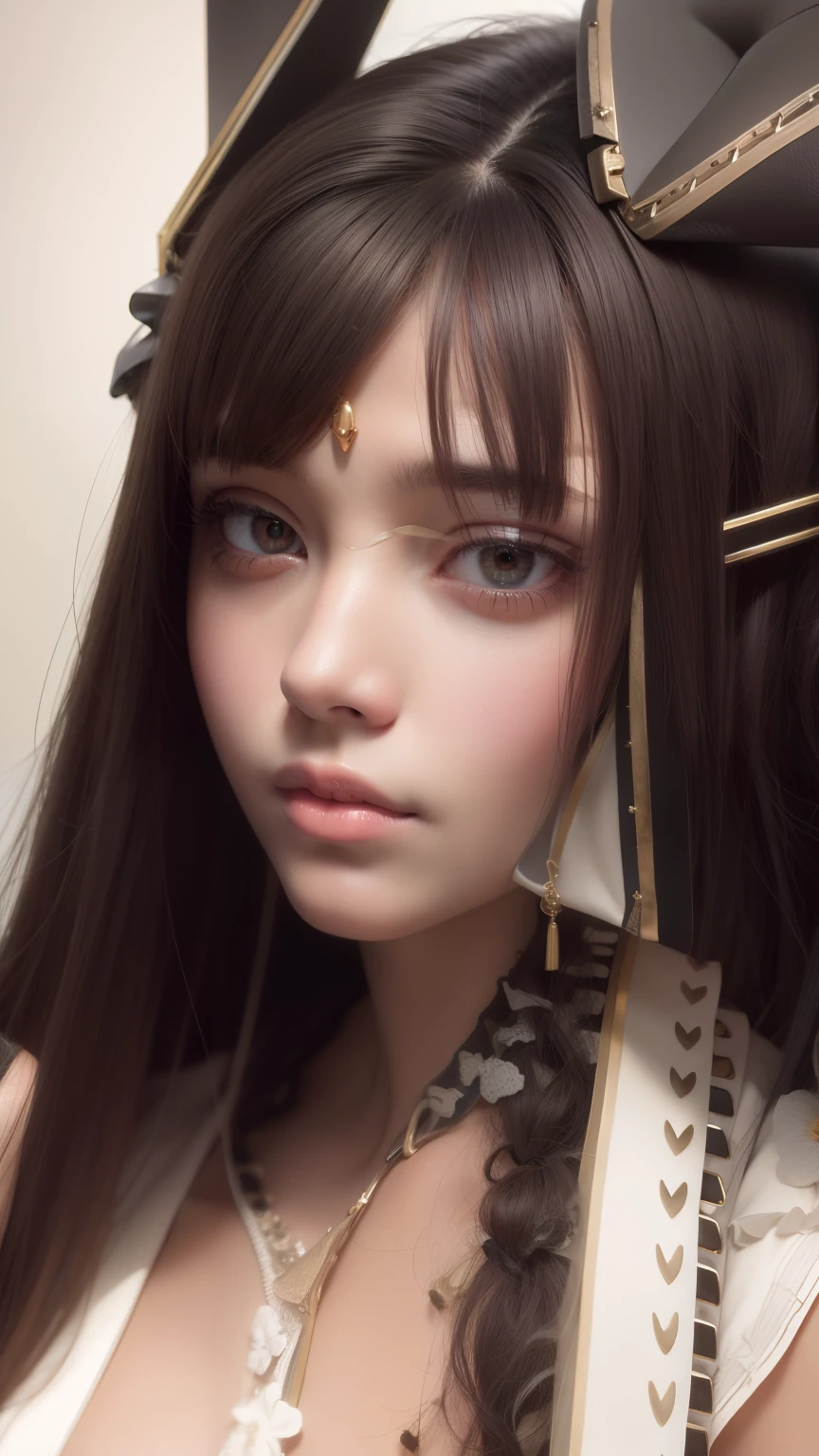 Beautiful realistic girl full hd anime character