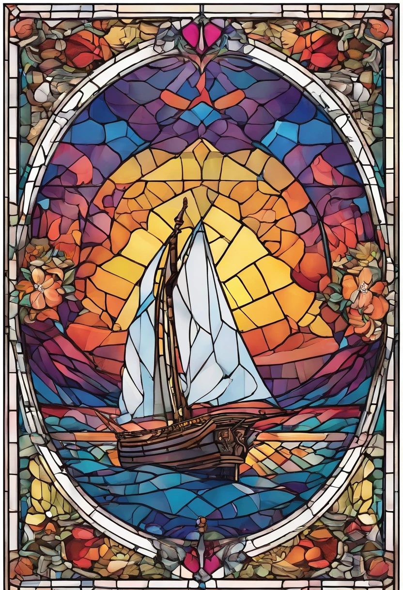 Othello Games Isometric Anime Sail Off, sharp/Prickly, On White Background
