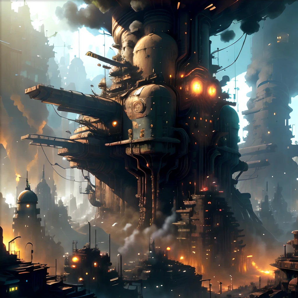 DieselpunkAI City