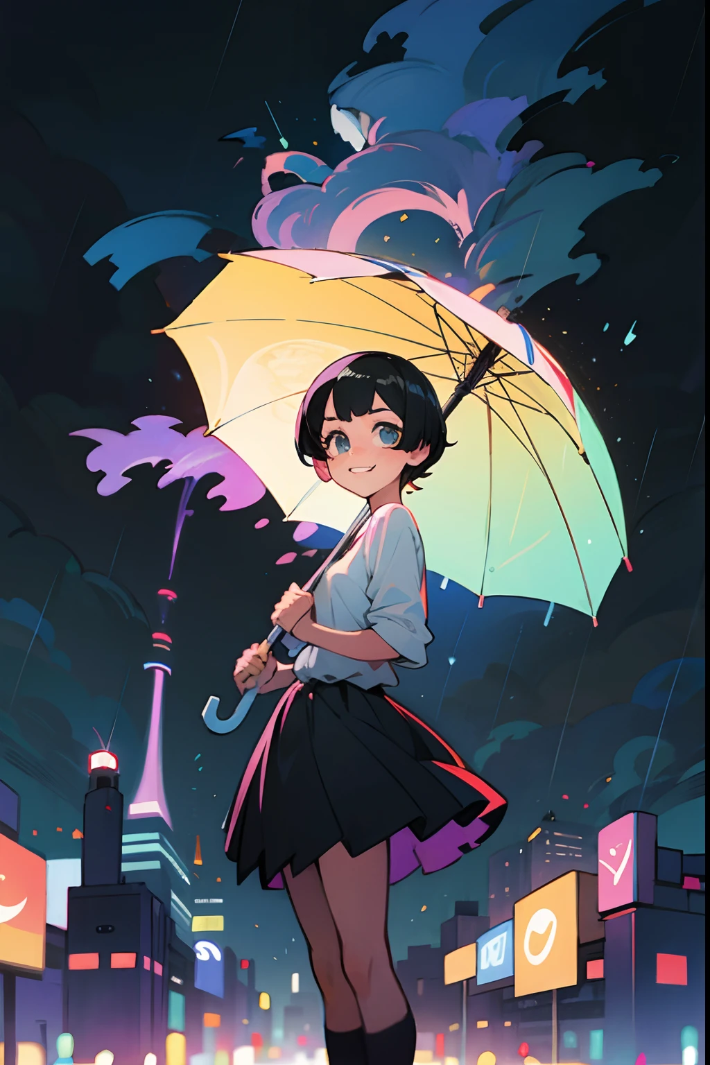 dark clouds