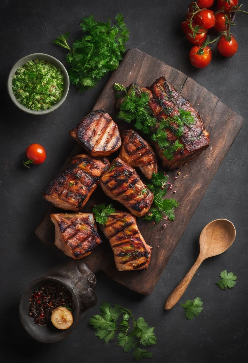 barbecue,Parsley,naturey,Pink flesh,7 minutes cooked