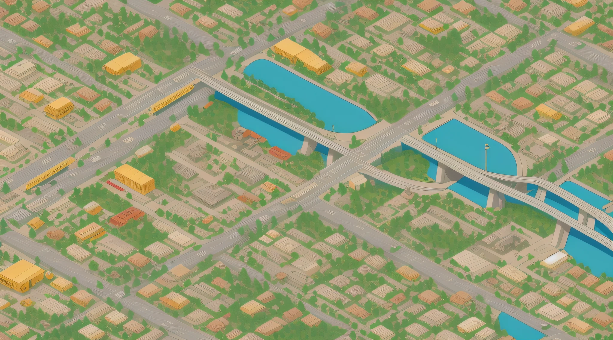 Map of cities with streets and roads, City Map, city, Open Street Map, Isometric maps, sketching, Simple illustration, Simple Map, topview map,Simple city background,map, aerial illustration, layout of map, land,Station route map