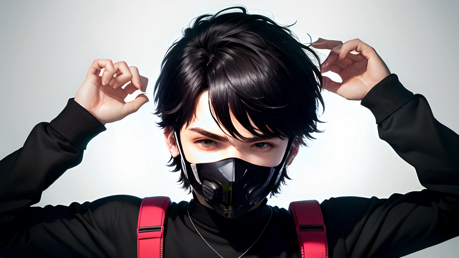 Alone
boy attitude mask