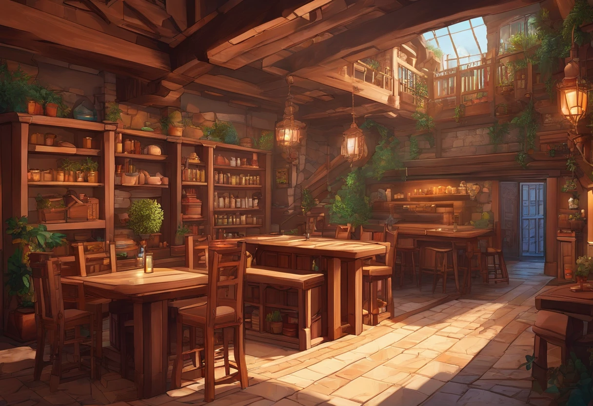 absurdos, melhor qualidade, fantasia, isometric, Estilo Knoling (Dentro de um pub de madeira em miniatura:1.2), Madeira, uma cadeira,uma tabela,dual,Taberna,escada,uma tabela, (fundo simples:1.2)Taberna multidimensional e acolhedora, arte conceitual altamente detalhada, Fantasy tavern setting, Ambientes complexos e detalhados, Arte conceitual de detalhes bonitos, Arte Conceitual de Cores, high render.Illustration of a room with a staircase and a table, Taberna multidimensional e acolhedora, arte conceitual altamente detalhada, Fantasy tavern setting, arte conceitual altamente detalhada, arte conceitual altamente detalhada, fundo da taberna, arte conceitual detalhada, arte conceitual!, Dentro da taberna, arte conceitual!!, Ambientes complexos e detalhados, Arte conceitual de detalhes bonitos, Arte Conceitual de Cores, arte conceitual ， high render,8k,arte conceitual