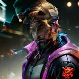 change background cyberpunk handsome boy, realistic face, 8k, ultra realistic