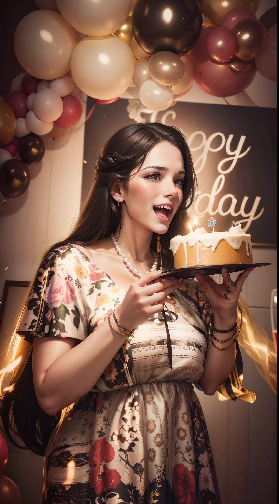 Beautiful women birthday party , portrait photography