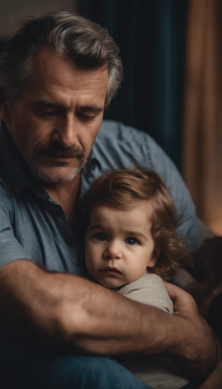 Portrait of a father