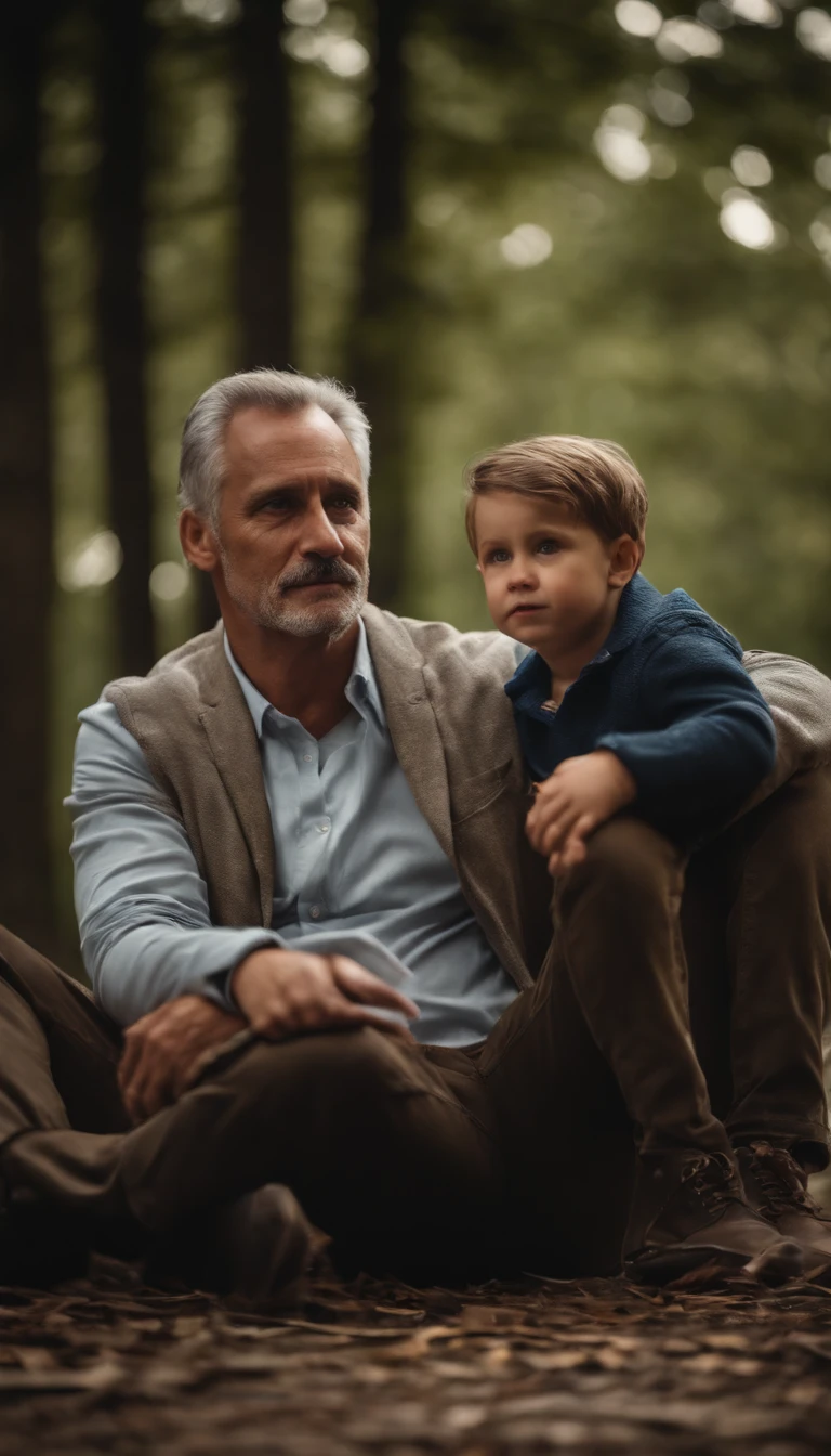 Portrait of a father