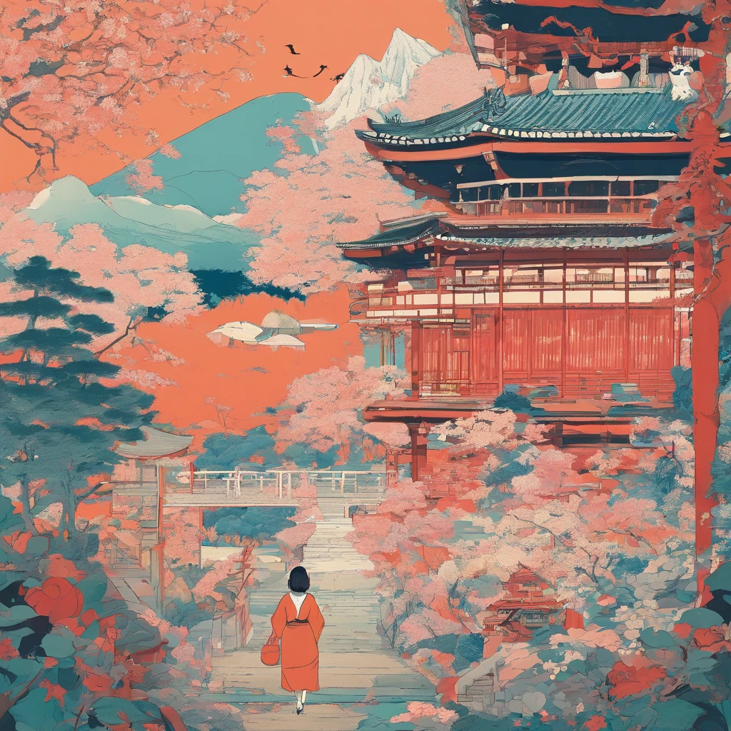 in style of hayao miyazaki,high-level image quality,a pregirl,nffsw,