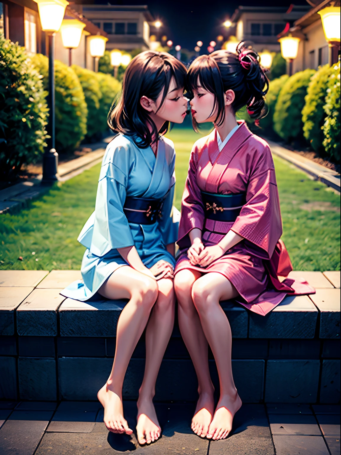 (8k,RAW Photos、RAW Photos、Highest quality、Masterpiece:1.2)、Ultra-detailed、Super Resolution、The most beautiful cherry trees in the world、(Photorealistic:1.3)、((Cherry blossoms shining on the surface of the water))、((Reality and cherry blossoms reflected on the surface of the water.))、Cute pose、Sakura Park at sunset、The end of cherry blossoms、Cherry blossoms flutter、Cherry blossoms soaring in the sky、The Sunset Sun、Amazing sunset、Crimson Sky、High-resolution RAW color photos、Professional photography、Same skin type as humans、Japan female proofreading from head to waist、Blur the background、Drawing faithful to anatomy、The correct number of fingers、(Very beautiful and elaborate cherry blossom tree at night 1:1.37)((Cherry blossoms fluttering in the wind))、full moon、Very detailed and beautiful、Ultra HD、Half-up hairstyle、Hair Bun、ponytail、High school girl in sailor suit、(Plump Cheeks)Uniforms with attention to detail、Each face has its own unique features、Different face patterns、color々Hairstyle、夜風になびく茶colorの髪、Her hair is swinging and sexy、Very detailed beautiful girl、(Pink Eyeshadow)、Red tie((((Panties and bra are visible)))) ((((Angle from behind)))) ((((Emphasize cleavage))))
((((Full body photo))))