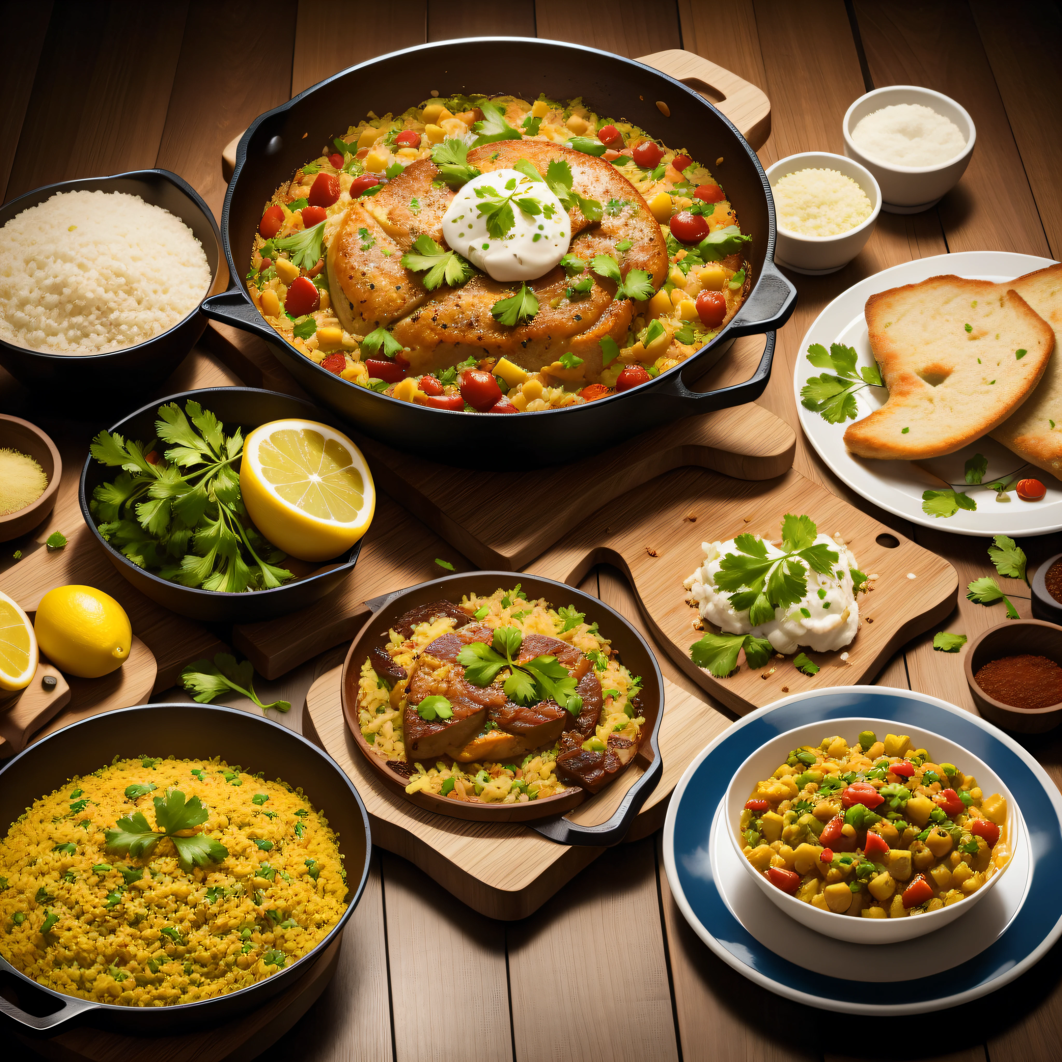 Food and Cuisine: Mouthwatering images of delicious dishes and ingredients.