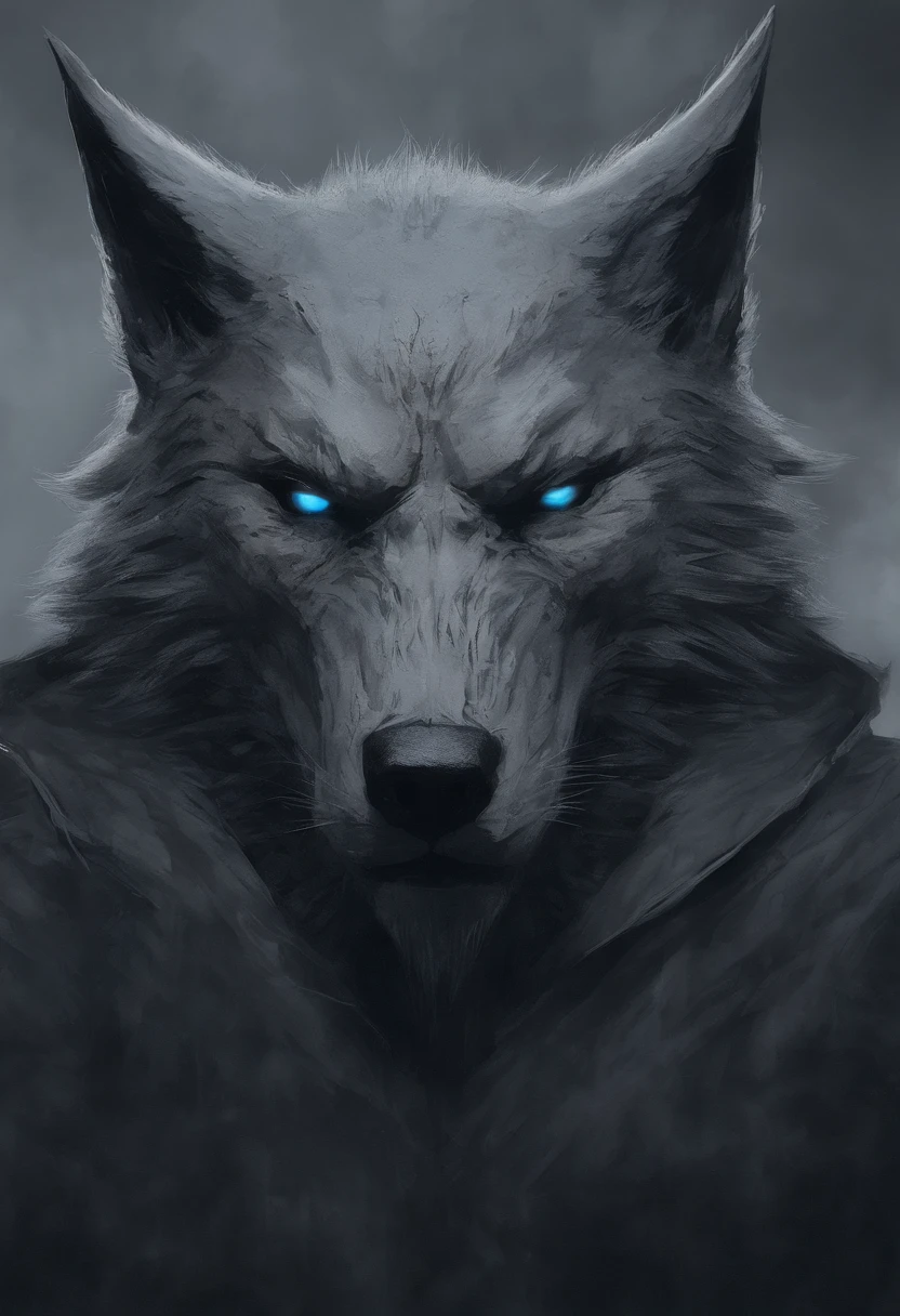 4K, high resolution, Best quality, Masterpiece, perfect colors, perfectly shaded, Perfect lighting, posted on e621, (by Chunie), Furry, anthro, Furry art, ((Portrait)), Male wolf, gray wolf, (two-toned fur), hairy bodies, Blue eyes, (Seductive look:1.2), fit body, perfect male figure, Wear men's shorts,Abs,musculature,Detailed fur, Detailed face, Perfect face, (The stands up), Detailed background, ((Bonifasko lighting)), Wolf tail, (Detailed eyes), perfect pupils