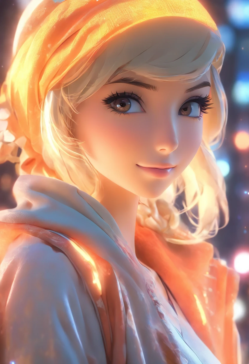 Anime - imagem de estilo de uma mulher em um vestido com uma jaqueta de couro, usando fones de ouvido, photorealistic anime girl rendering, arte cg anime suave, Estilo anime 3D realista, anime. soft lighting, arte de anime realista, arte de anime digital, arte de anime digital detalhada, estilo anime 4K, Advanced digital anime art, menina anime sedutora, arte digital estilo anime, anime estilo 3d, hijab