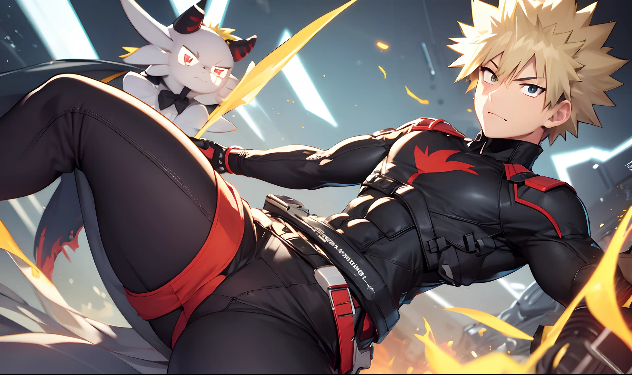 Bakugo bulge_through_clothing