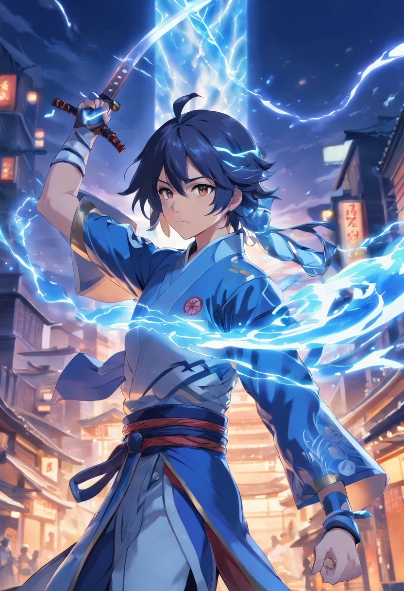 Raiden shogun (genshin impact), (masterpiece, best quality, illustration,