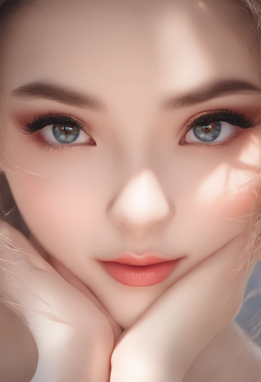 A close up of a woman with a hat on her head - SeaArt AI