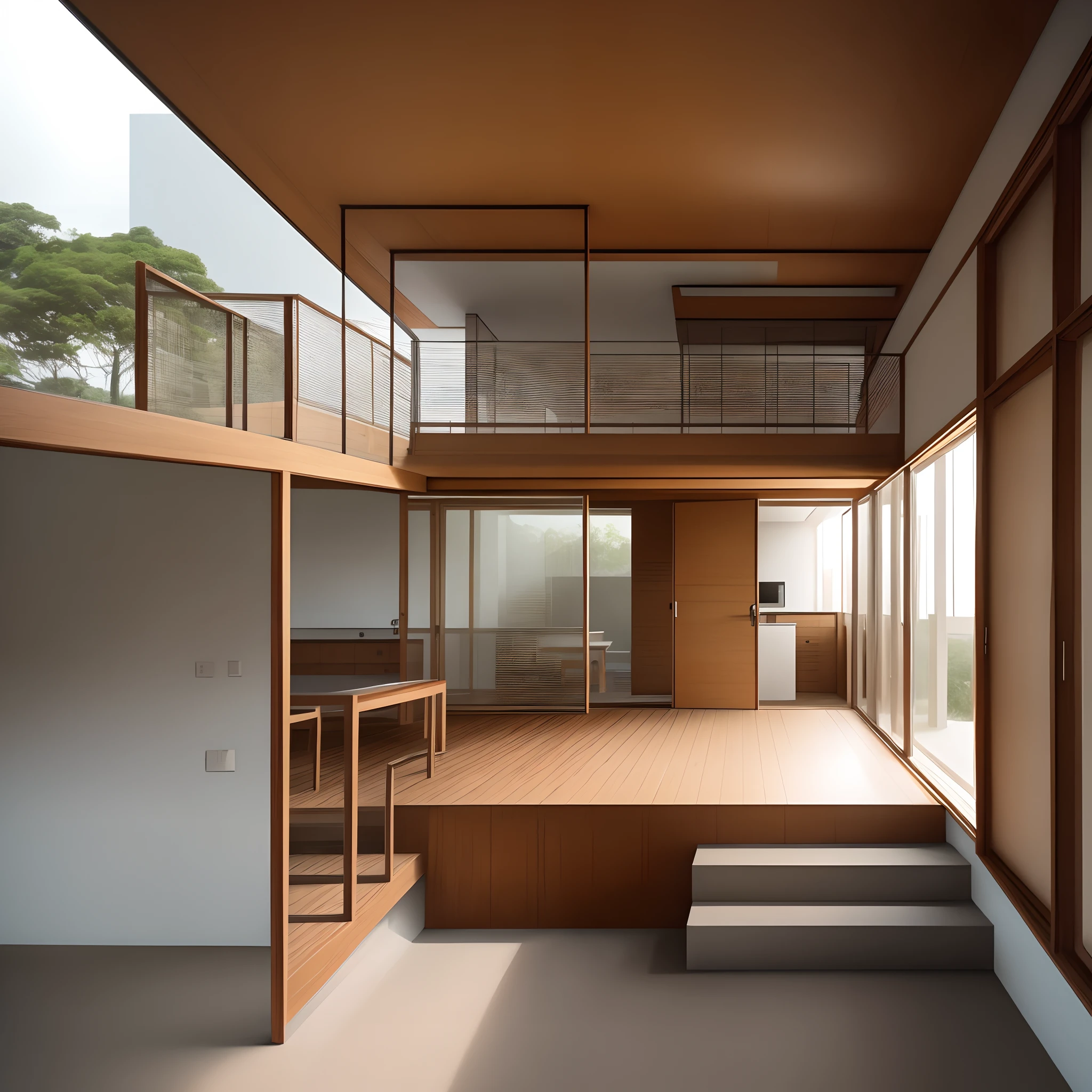 Criar uma casa futurista pela arquiteta lina bo bardi