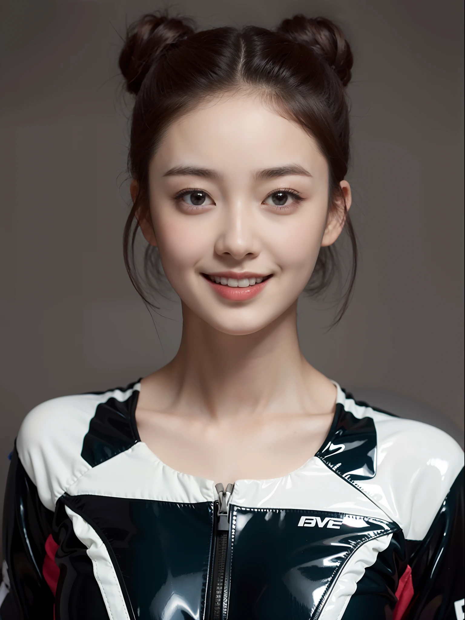 PVC color racing suit