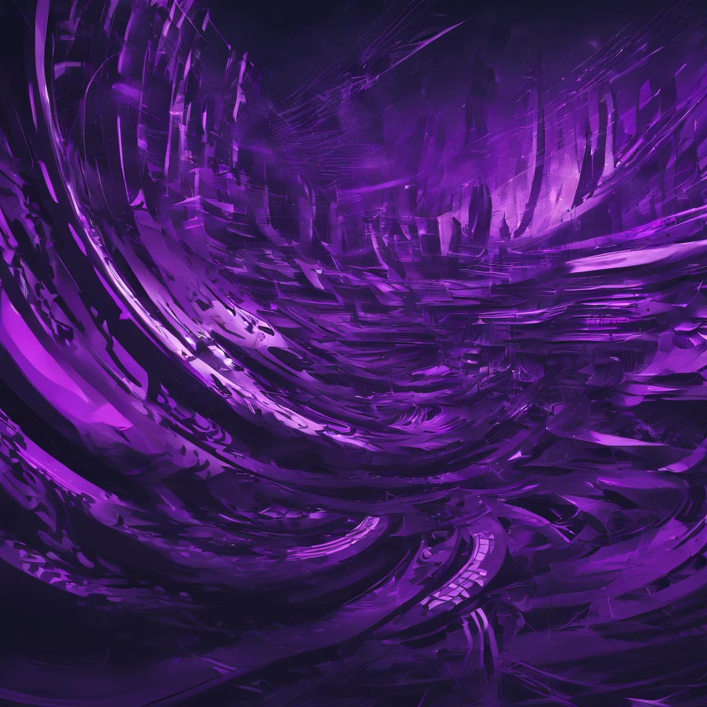 purple and black abstract , 3 d graffiti texture, dark but detailed digital art, digital art extreme detail, some purple, purple glowing inscription, grainy low quality, purple neon, ultra detail. digital painting, background ( dark _ smokiness ), 16k upscaled image, texturized, low quality grainy. grafity coming towards screen making a tunnel effect. only background.