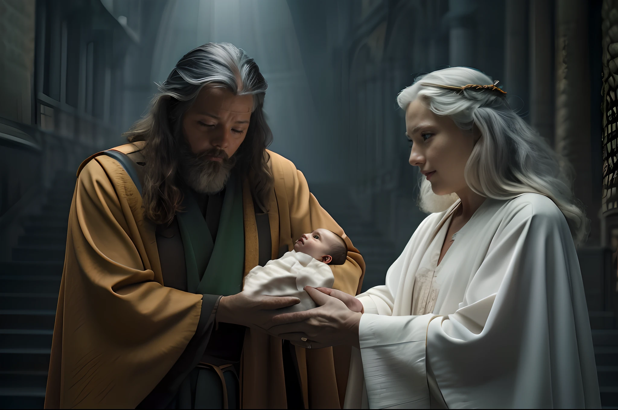 a newborn baby