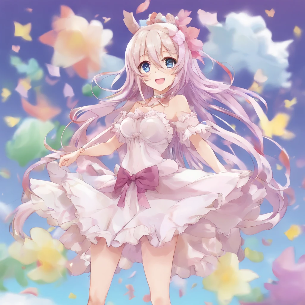 ((Best Quality)), (ultra-detailliert), ((Extremely detailed)), (Beautiful), ((Kawaii Girl)),(two side up hair)、((masutepiece)),Platinum Blonde Hair,Long hair, hair between eye, Wavy Hair, Long sideburns,Jade-colored eyes, White skin,Colossal tits、Rabbit ears,Slender body,playboy_bunny,Standing,Look Camera,One Woman,Anime