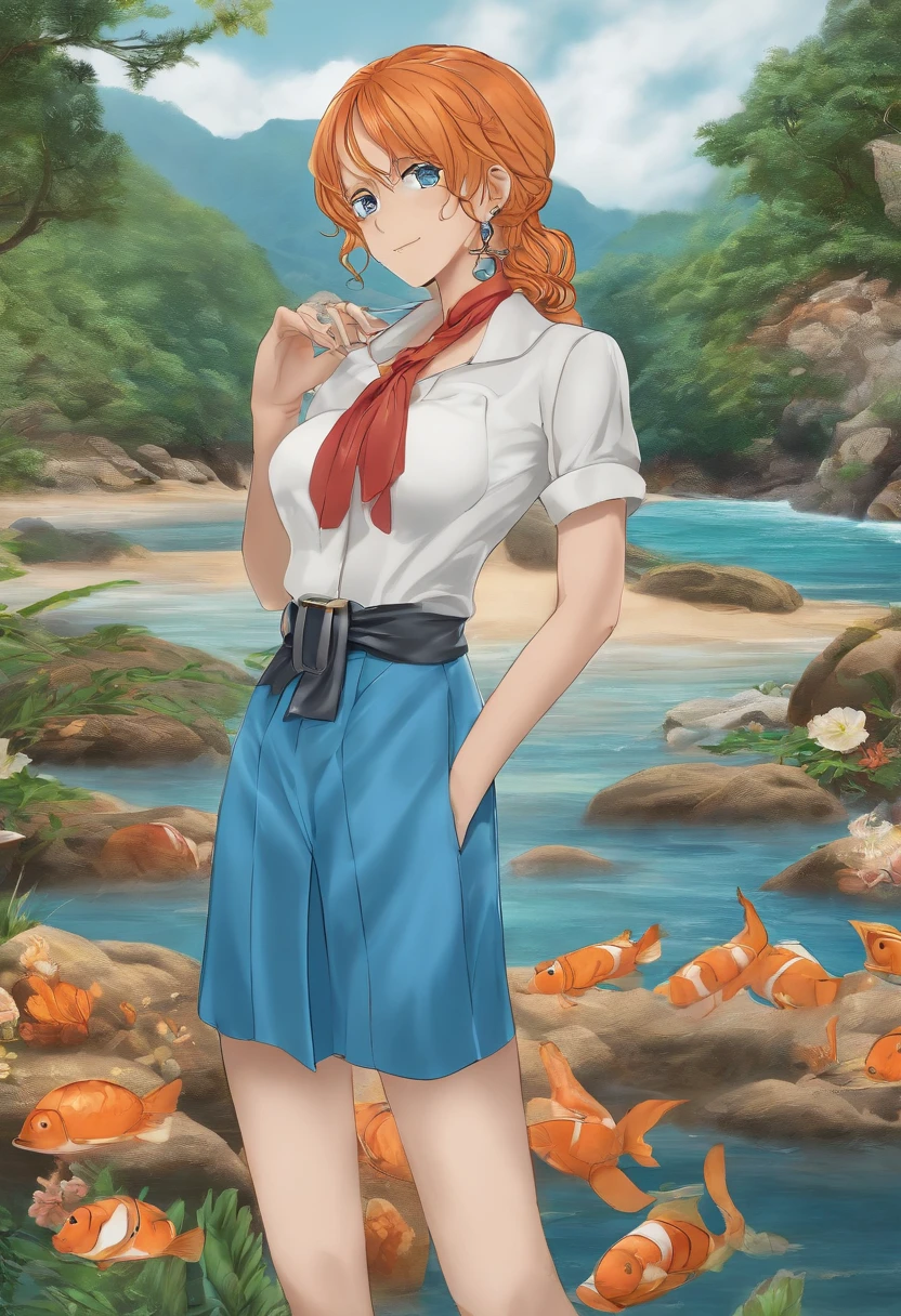 Nami one piece wear shirt