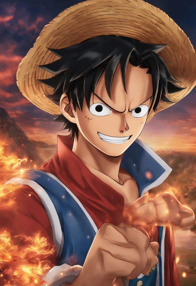 personagem Luffy do anime One peace